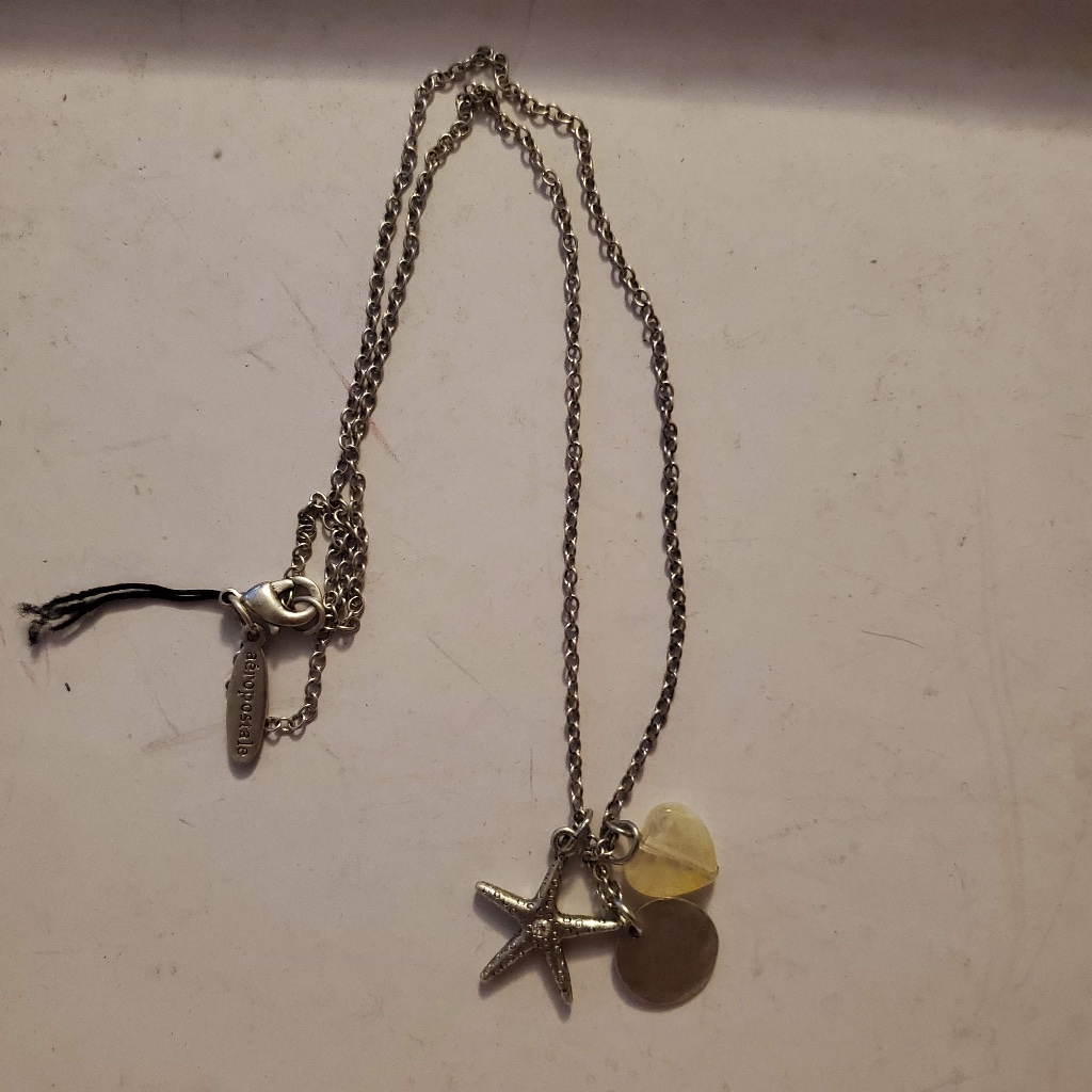 3for$25 Aero Aeropostale Starfish Silver Necklace